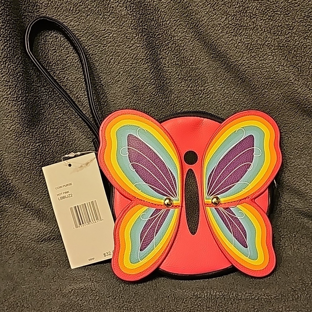 Luv Betsey Butterfly Coin Purse